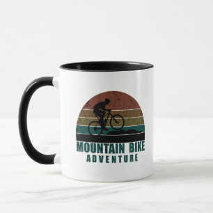 Vintage MTB-Abenteuer - Mountainbiking Tasse