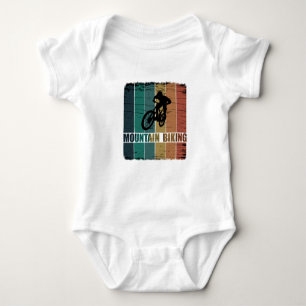 Vintage-MTB-Downhill-Mountainbiking Baby Strampler