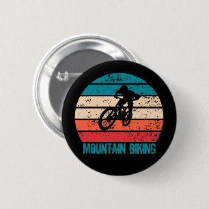 Vintage-MTB-Downhill-Mountainbiking Button