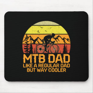 Vintage Mtb Mountainbike Papa Radfahren Mountainbi Mousepad