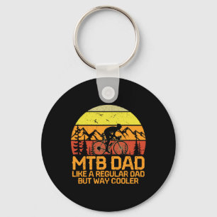 Vintage Mtb Mountainbike Papa Radfahren Mountainbi Schlüsselanhänger