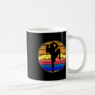 Vintage Muay Thai Retro Sonnenuntergang Lustiges K Kaffeetasse