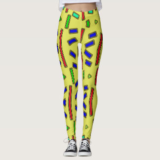 Vintage Multicolor-Leggings "Ratti_Creative_Arts" Leggings