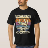 Vintage-Multitool Weltbester Vater T-Shirt (Vorderseite)