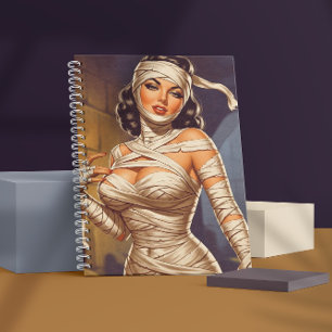 Vintage-Mumie Pin-up Notizblock