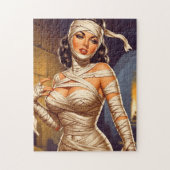 Vintage-Mumie Pin-up Puzzle (Vertikal)