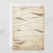 Vintage Mummy | Halloween-Kinderdusche Dankeskarte (Rückseite)