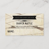 Vintage Mummy | Halloween-Kinderduschmaschine Begleitkarte (Vorderseite)