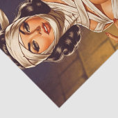 Vintage Mummy Pin-up Seidenpapier (Ausschnitt)