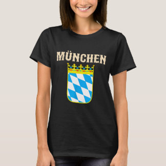 Vintage München München Souvenir mit bayerischem W T-Shirt
