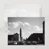 Vintage Münchner Ludwigstraße Postkarte (Vorne/Hinten)
