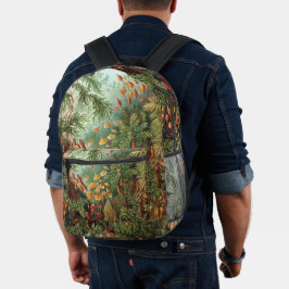 Vintage Muscinae, Moss-Pflanze von Ernst Haeckel Bedruckter Rucksack