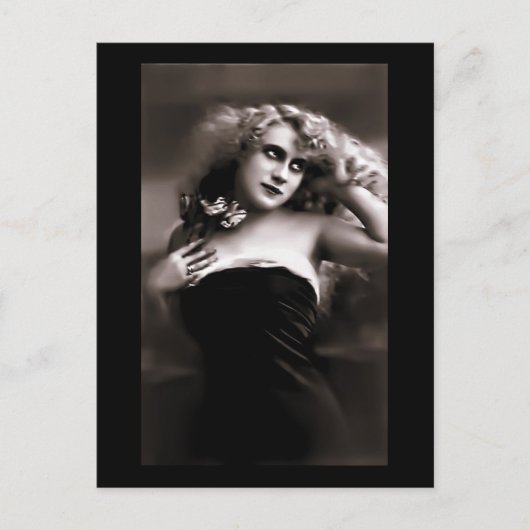 Vintage Muse II Postkarte (Vorderseite)