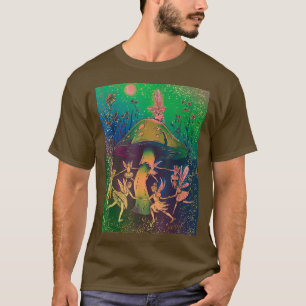 Vintage Mushroom Fairy Grunge Academy A T-Shirt