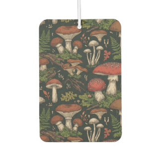 Vintage Mushroom Forest Botanical Autolufterfrischer