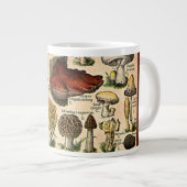 Vintage Mushroom Guide Spezielle Tasse (Vorderseite Rechts)