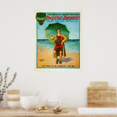 Vintage Musical Comedy Playbill 1906 Poster (Küche)