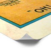 Vintage Musical Comedy Playbill 1906 Poster (Ecke)