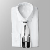 Vintage Musik, altmodisches Retro-Mikrofon Krawatte (Gebunden)