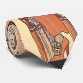 Vintage Musik, Art Deco Pianist Musiker Sänger Krawatte (Gerollt)