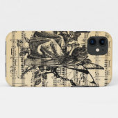 Vintage Musik Case-Mate iPhone Hülle (Rückseite (Horizontal))