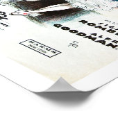 Vintage Musik Die Krieg Schwul... Poster (Ecke)