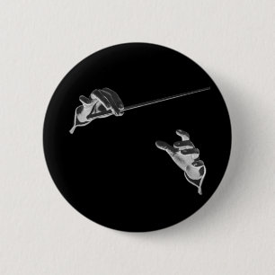 Vintage-Musik, Dirigentenhände mit einem Taktstock Button