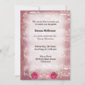 Vintage Musik Einladung (Vorderseite)