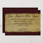 Vintage Musik, Einladung (Vorne/Hinten)