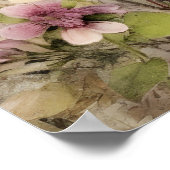 Vintage Musik Florenz Poster (Ecke)