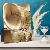 Vintage Musik Fotoplatte (Seite)