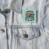Vintage-Musik-Freak Button (Beispiel)