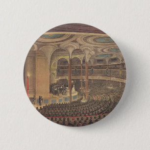 Vintage-Musik, Jenny Lind, schwedische Opernsänger Button