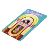 Vintage Musik Jukebox Magnet (Linke Seite)