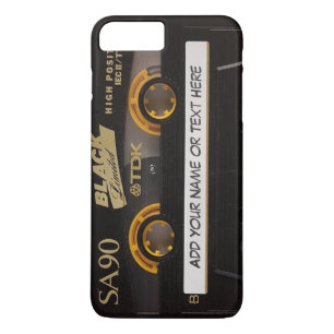 Vintage-Musik-Kassette-Band-Look iPhone 8 Plus/7 Plus Hülle