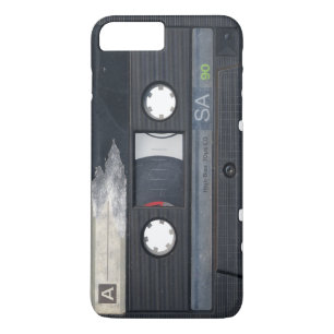 Vintage-Musik-Kassette-Band-Look iPhone 8 Plus/7 Plus Hülle