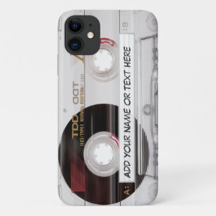 Vintage-Musik-Kassette-Band-Muster Case-Mate iPhone Hülle