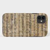 Vintage Musik-Kerbe Case-Mate iPhone Hülle (Rückseite (Horizontal))
