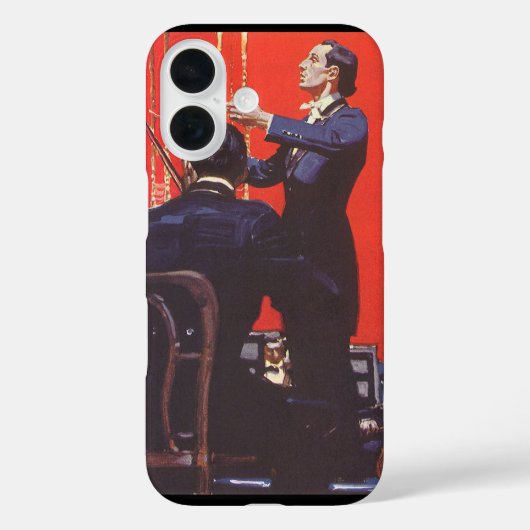 Vintage Musik, Orchestrierung Case-Mate iPhone Hülle (Rückseite)