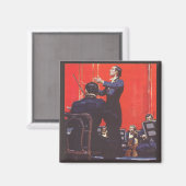 Vintage Musik, Orchestrierung Magnet (Vorderseite/Rückseite)