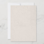 Vintage Musik Saxophon Einladung (Rückseite)