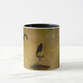 Vintage Musik und Krähen Tasse (Zentrum)