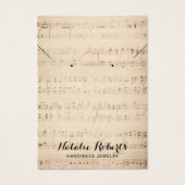 Vintage Musikaljuwelen mit Nekklasseanzeige (Vorderseite)