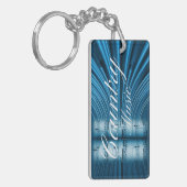 Vintage Musikfestivals Schlüsselanhänger (Vorderseite links)