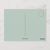 Vintage Musikhühner im Ei Ostern Postkarte (Rückseite)