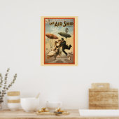 Vintage Musikkomödie Das Schiff Poster (Küche)