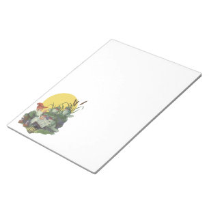 Vintage-Musikmagazin-Coverart, Etude-Froschchor Notizblock