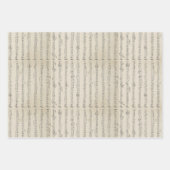 Vintage Musiknote Geschenkpapier Set (Vorderseite)