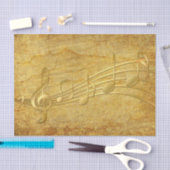 Vintage Musiknoten Seidenpapier (Handwerk)