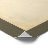 Vintage Muskelanatomie bei Pferden Druck Poster (Ecke)